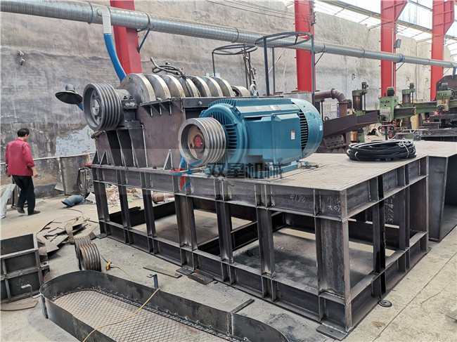 彩鋼瓦破碎機生產現(xiàn)場實拍