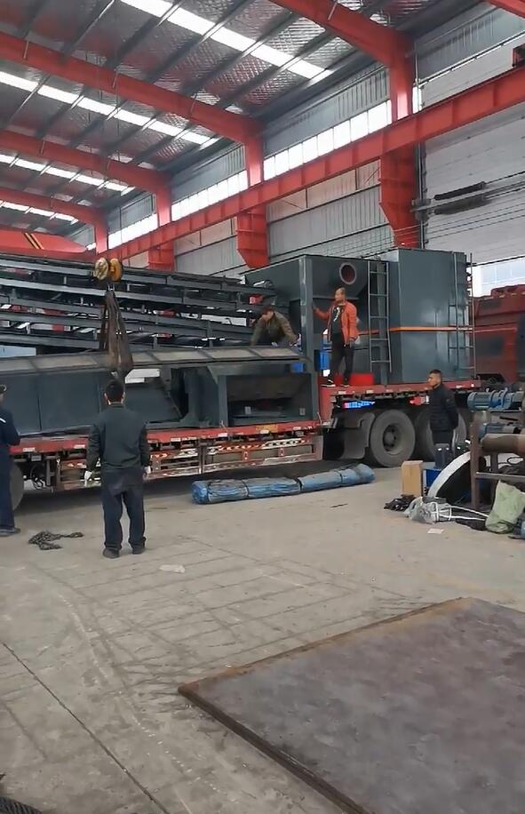 金屬破碎機廠家1600型設備發(fā)貨