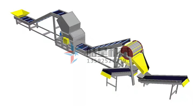 鋁合金破碎生產(chǎn)線 鋁合金破碎生產(chǎn)線