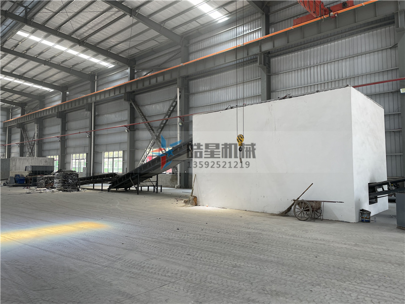 鋁合金破碎機詳細的工藝流程，附工作現場圖片